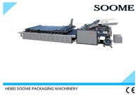 Напечатанная верхняя бумажная машина для производства бумажных ламинатов каннелюры, Семи автоматический ламинатор для коробки коробки