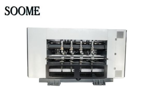 Экономический тип Компьютерное управление Встроенное тонкое лезвие Slitter Scorer Machine для гофрированной картонной производственной линии