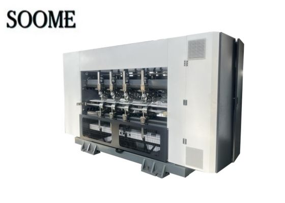 Экономический тип Компьютерное управление Встроенное тонкое лезвие Slitter Scorer Machine для гофрированной картонной производственной линии